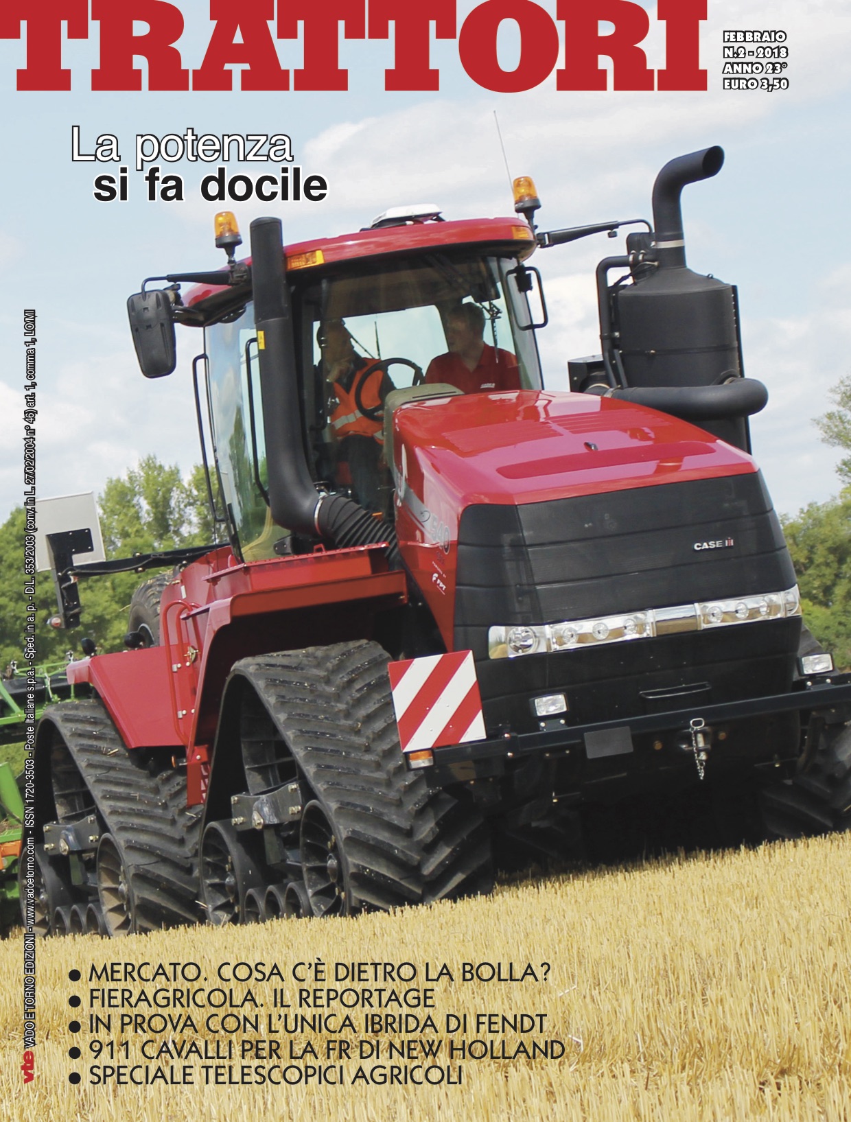trattori cover rivista