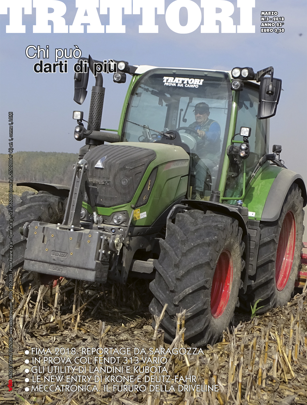 trattori cover rivista