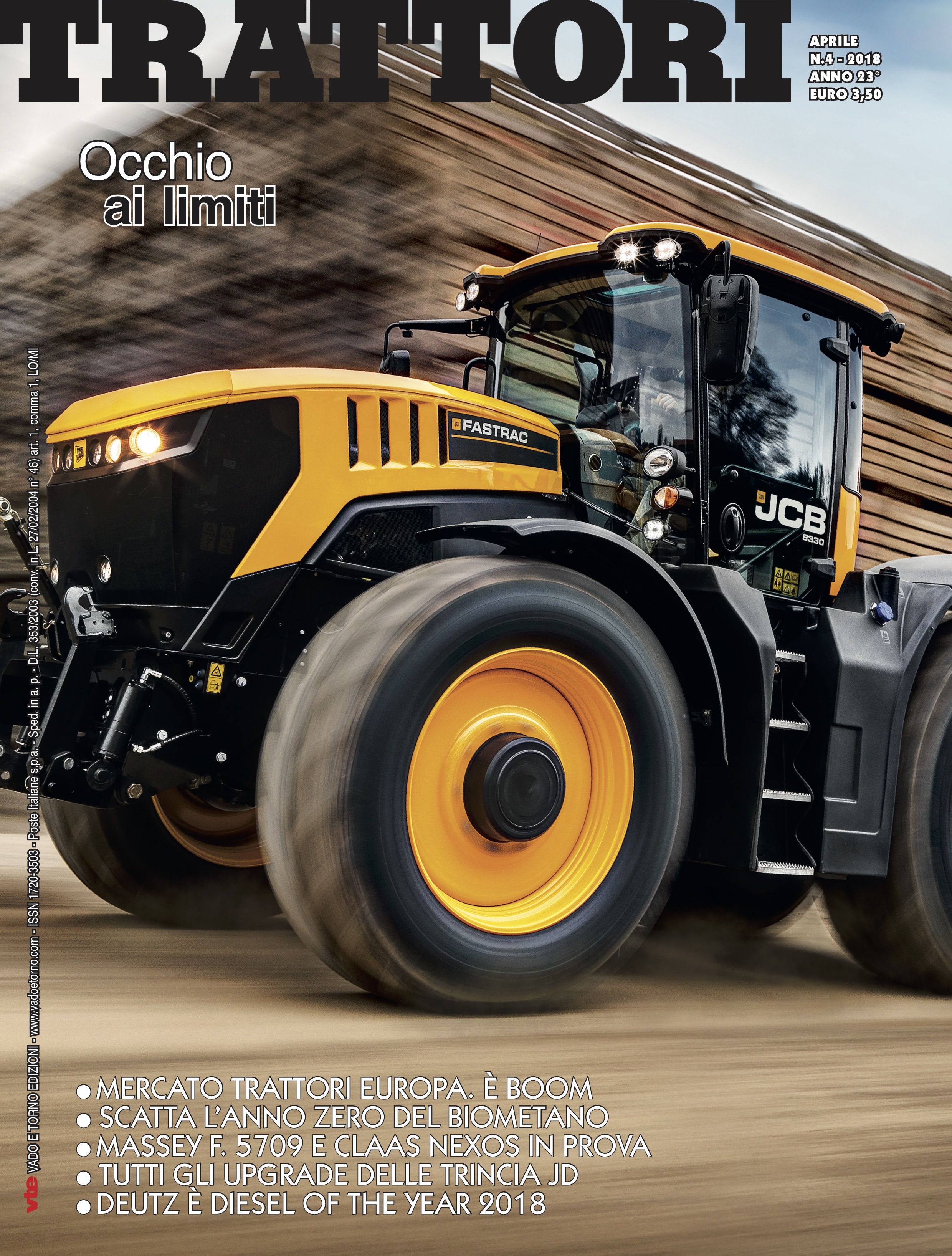 trattori cover rivista