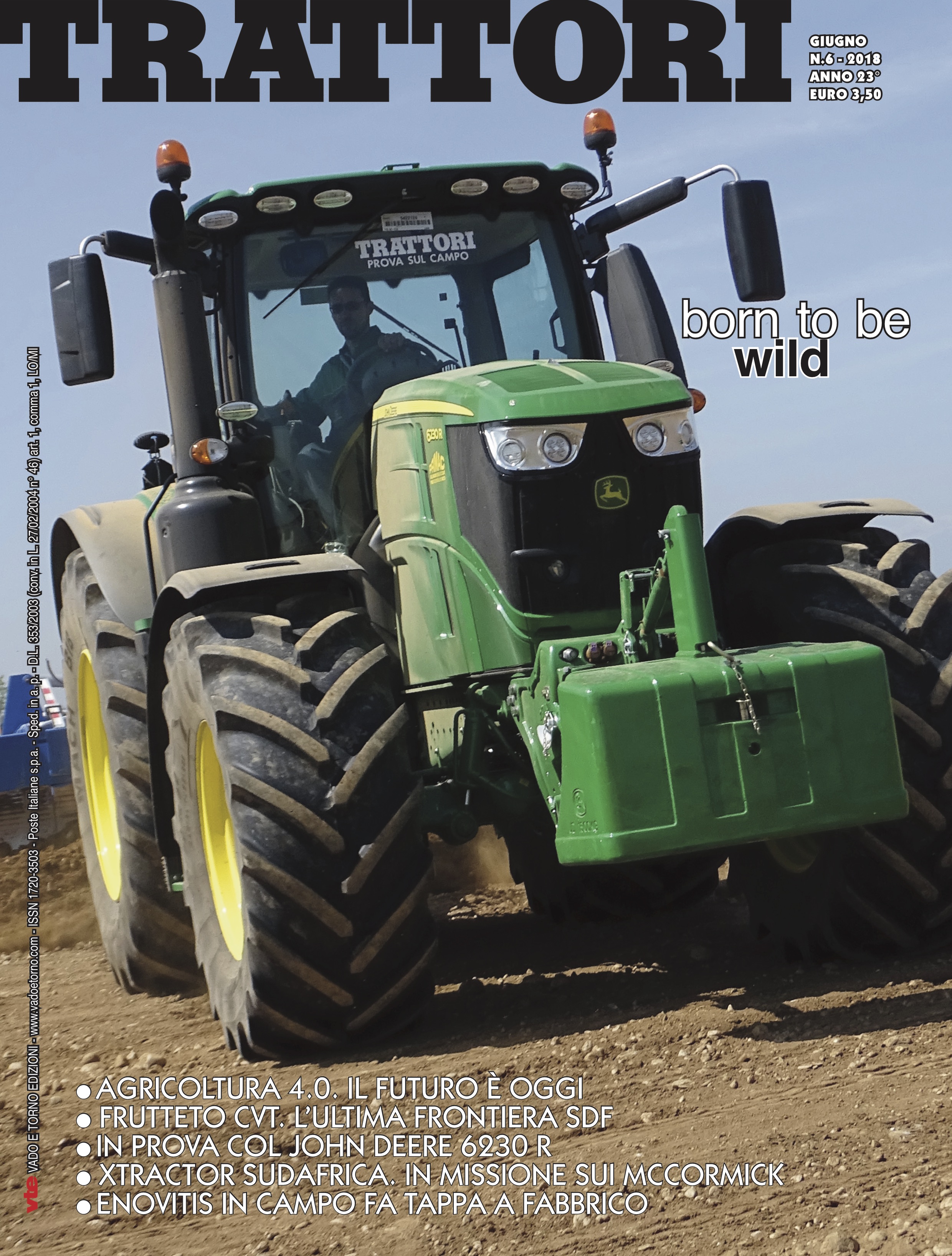 trattori cover rivista